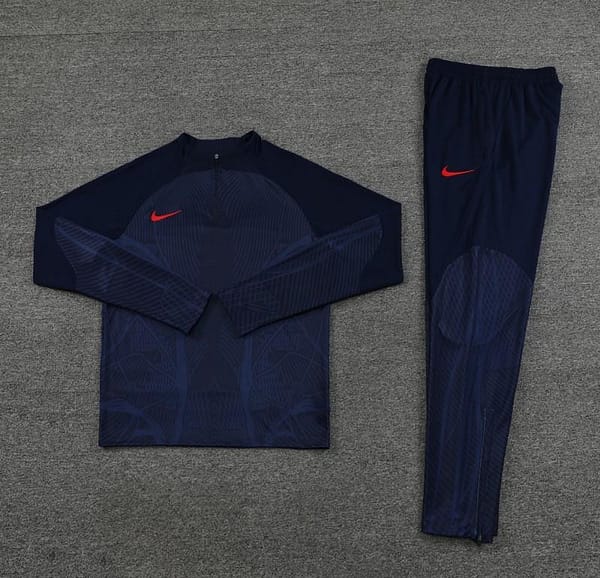 2024 Nike Navy Half Zipper Jacket+Pants - Image 4