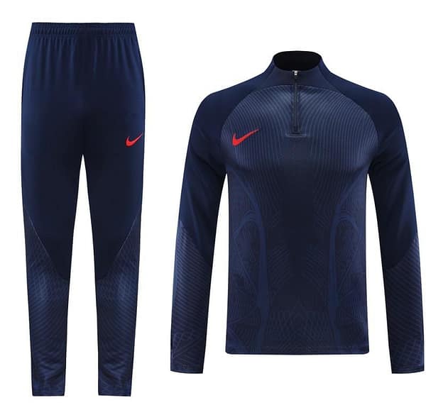 2024 Nike Navy Half Zipper Jacket+Pants - Image 15