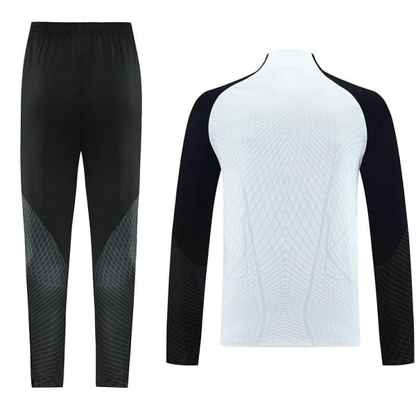 2024 Nike White/Black Half Zipper Jacket+Pants - Image 18