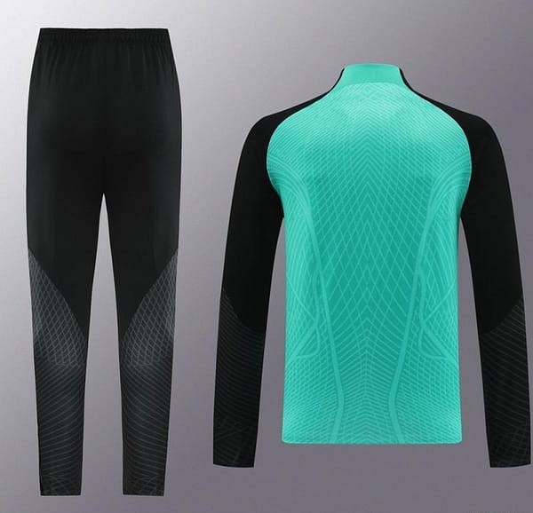 2024 Nike Green/Black Half Zipper Jacket+Pants - Image 5