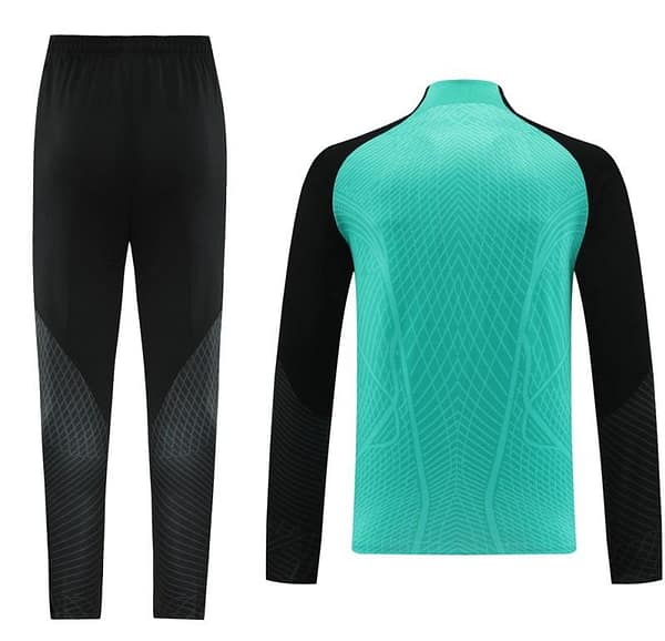 2024 Nike Green/Black Half Zipper Jacket+Pants - Image 6