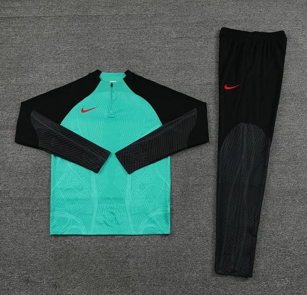 2024 Nike Green/Black Half Zipper Jacket+Pants - Image 18