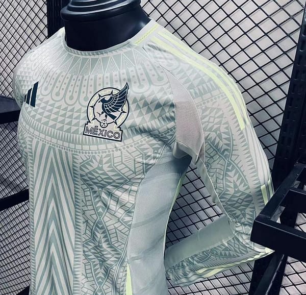 Player Version 2024 Mexico Long Sleeve Copa America Away Jersey - Image 4