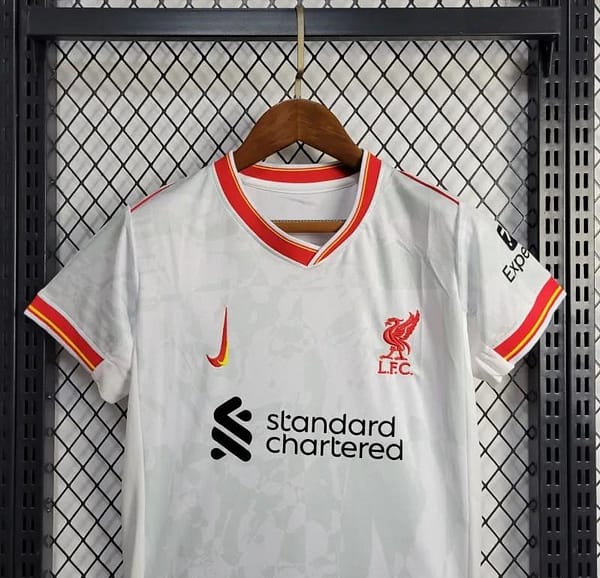 24/25 Kids Liverpool Third White Jersey - Image 7