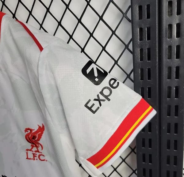 24/25 Kids Liverpool Third White Jersey - Image 9