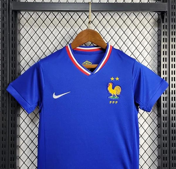 24/25 Kids France Home Jersey - Image 6