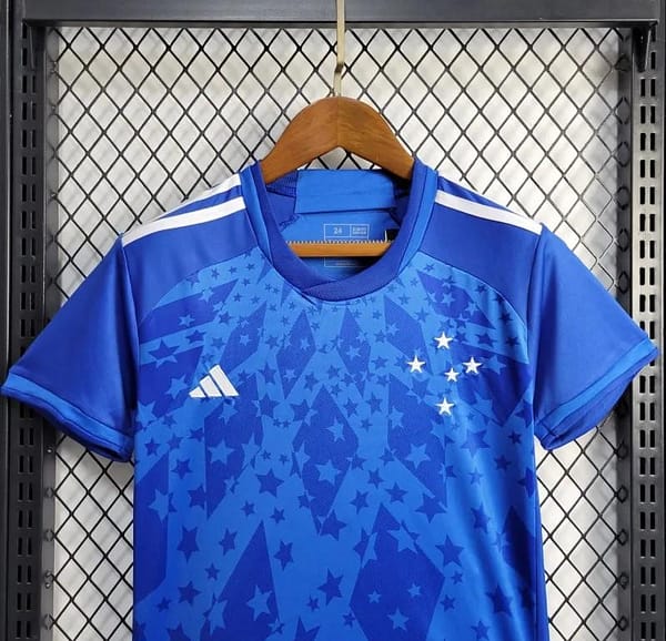 24/25 Kids Cruzeiro Home Jersey - Image 3