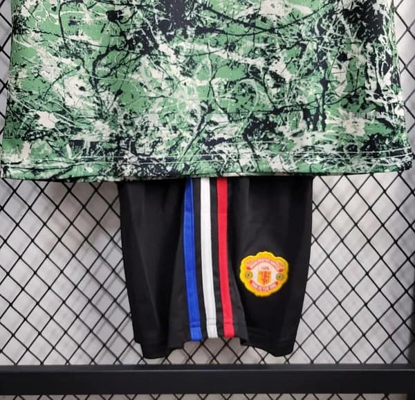 24/25 Kids Manchester United F.C X Stone Roses Icon Jersey - Image 5