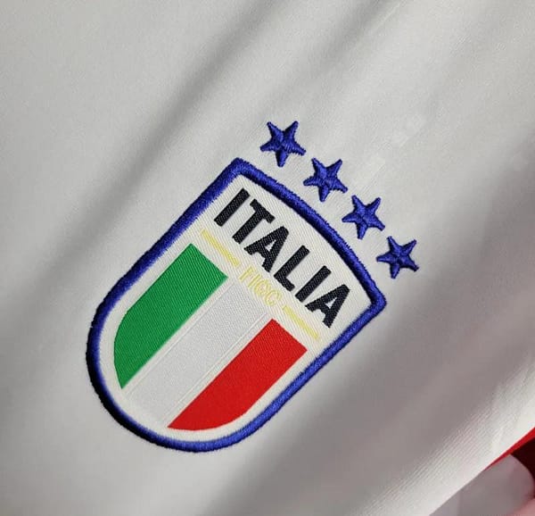 2024 Kids Italy Away White Jersey - Image 5