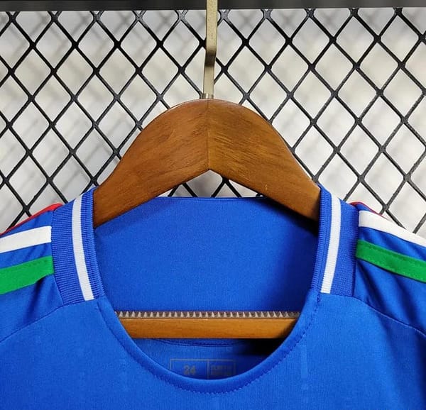 2024 Kids Italy Home Jersey - Image 2
