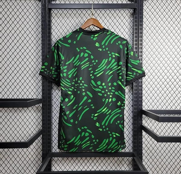 2024 Nigeria Away Green Black Jersey - Image 5