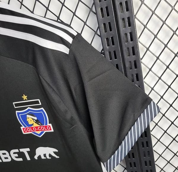 24/25 Colo Colo Away Black Jersey - Image 5