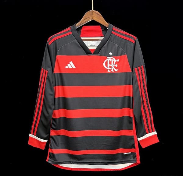 24/25 Flamengo Home Long Sleeve Jersey