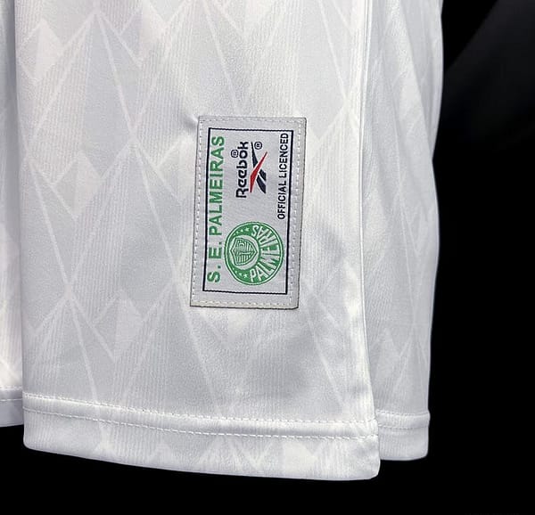 Retro 1986 Palmeiras Third White Jersey