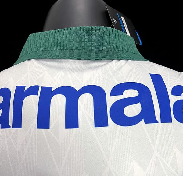 Retro 1986 Palmeiras Third White Jersey - Image 2