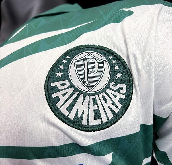 Retro 1986 Palmeiras Third White Jersey - Image 5