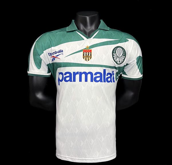 Retro 1986 Palmeiras Third White Jersey - Image 6