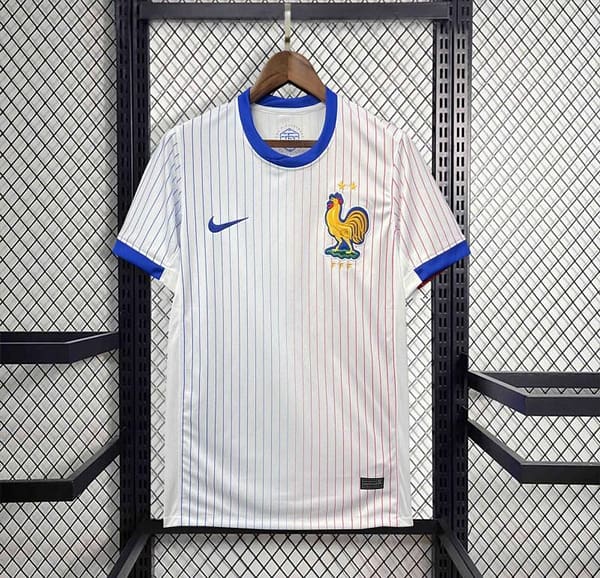 2024 France Away White Jersey