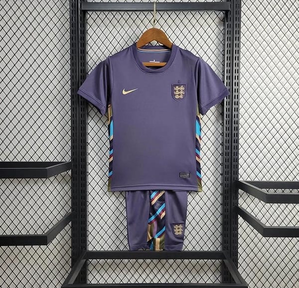 2024 Kids England Away Jersey