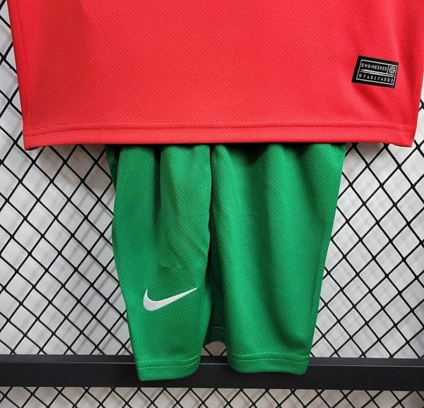 2024 Kids Portugal Home Jersey - Image 7