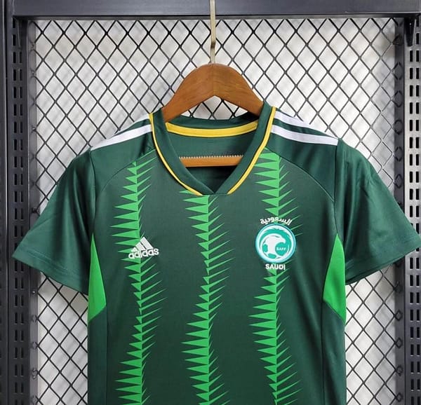 2024 Kids Saudi Arabia Home Jersey - Image 3