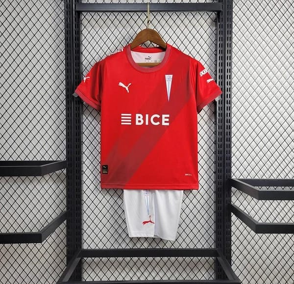 24/25 Kids Deportivo Universidad Catolica Away Red Jersey