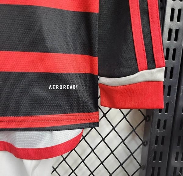 24/25 Kids Flamengo Home Long Sleeves Jersey - Image 2