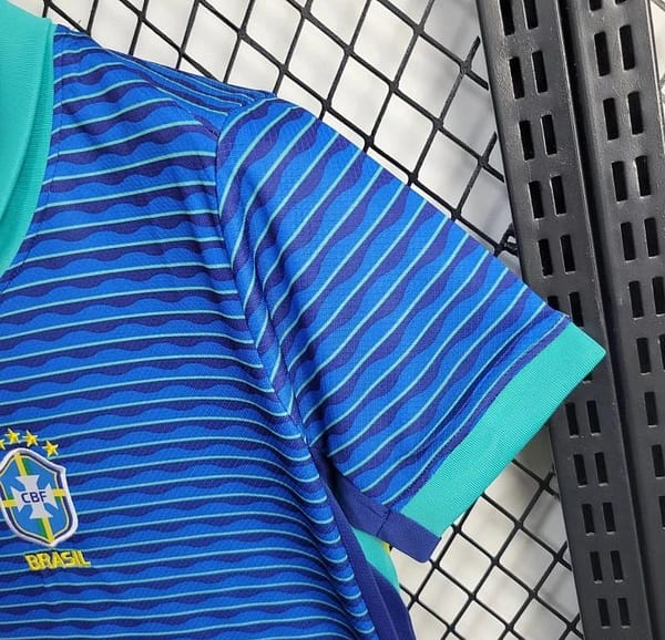 24/25 Kids Brazil Away Jersey - Image 2