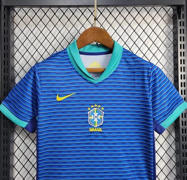 24/25 Kids Brazil Away Jersey - Image 3