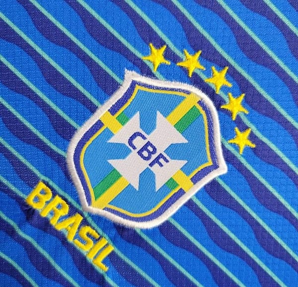 24/25 Kids Brazil Away Jersey - Image 4