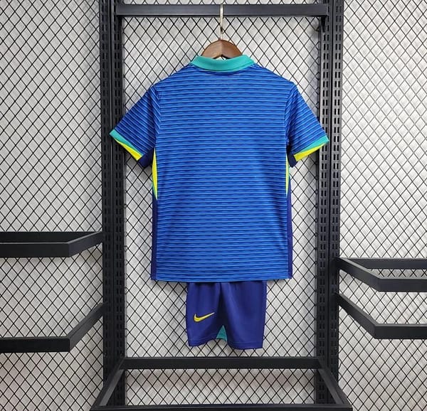 24/25 Kids Brazil Away Jersey - Image 8