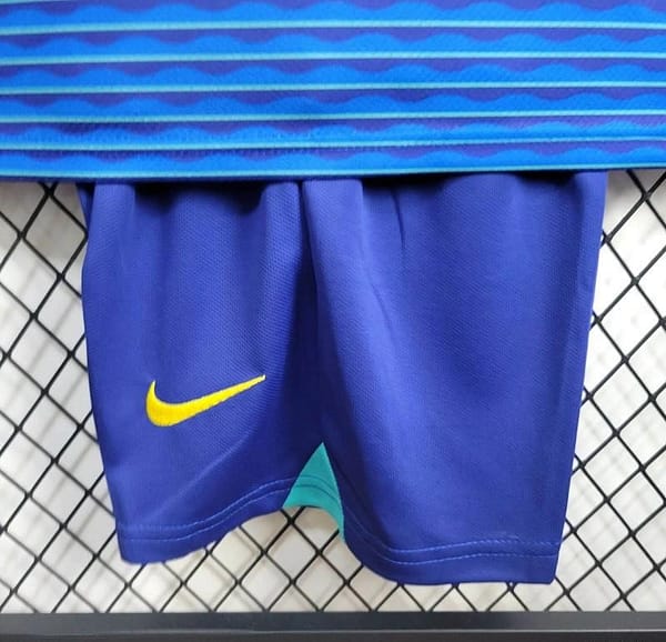 24/25 Kids Brazil Away Jersey - Image 9