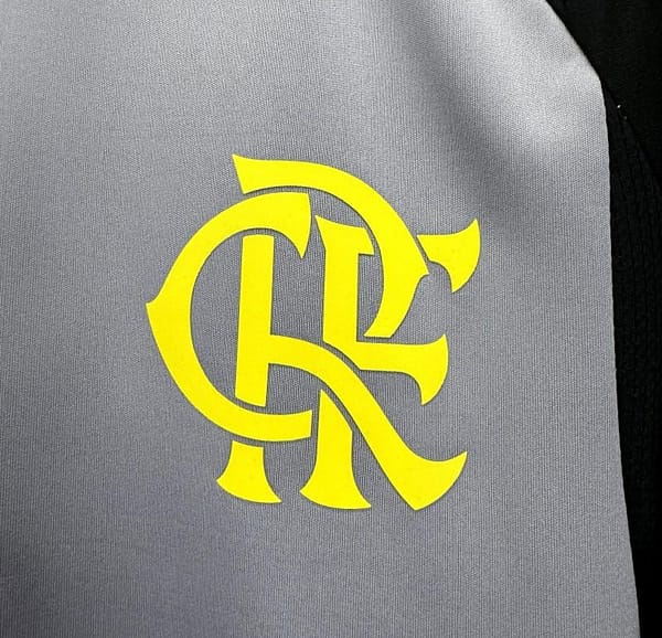 24/25 Flamengo Training Gray Jersey - Image 7