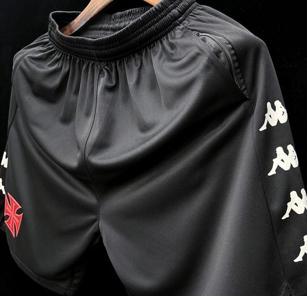 23/24 Vasco Da Gama Black Shorts - Image 3