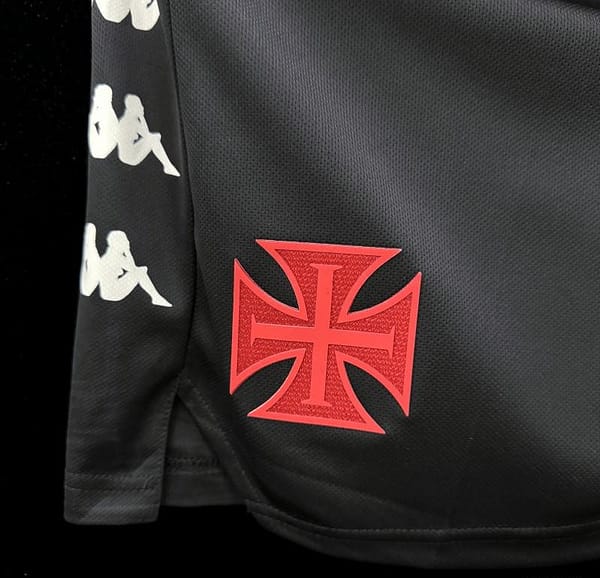 23/24 Vasco Da Gama Black Shorts - Image 4