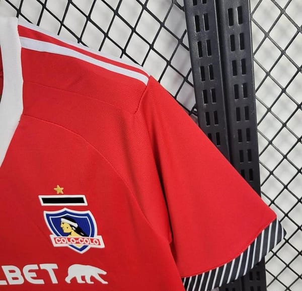 24/25 Colo Colo Third Red Jersey - Image 2