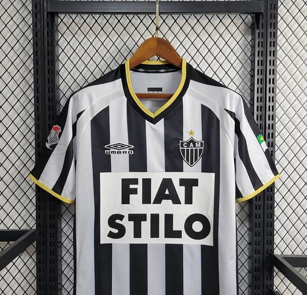 Retro 02/03 Atletico Mineiro Home Jersey - Image 7