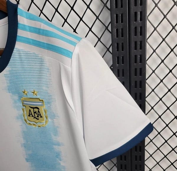 Retro 2019 Argentina Home Jersey - Image 5