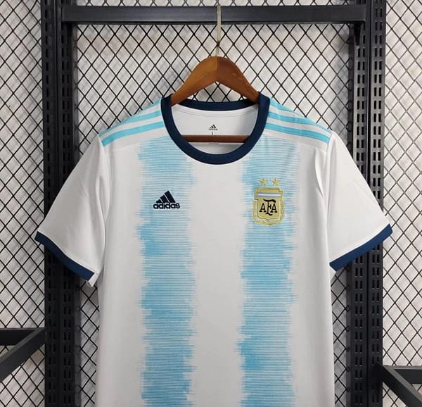 Retro 2019 Argentina Home Jersey - Image 9