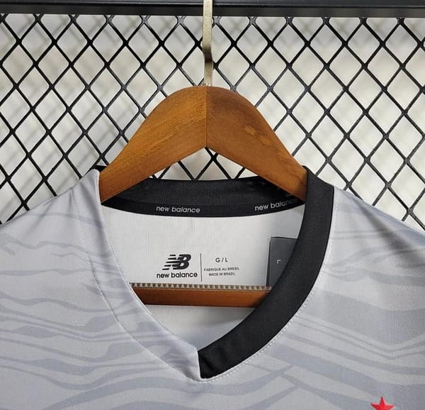 24/25 Sao Paulo Home Gray Goalkeeper Jersey - Image 6