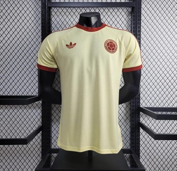 Player Version 2024 Colombia Yellow Casual T-Shirt