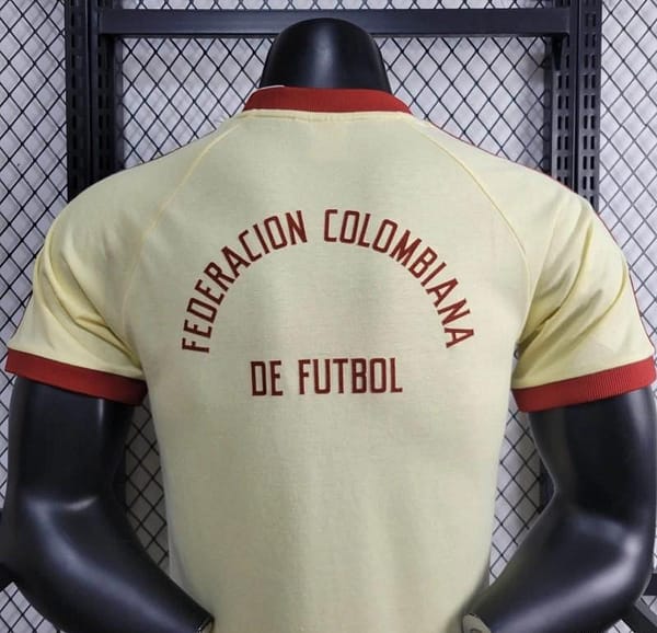 Player Version 2024 Colombia Yellow Casual T-Shirt - Image 2