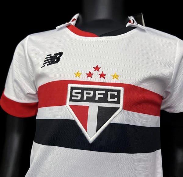 24/25 Kids Sao Paulo Home Jersey - Image 5