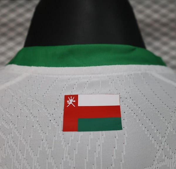 Player Version 2024 Oman Away White Jersey
