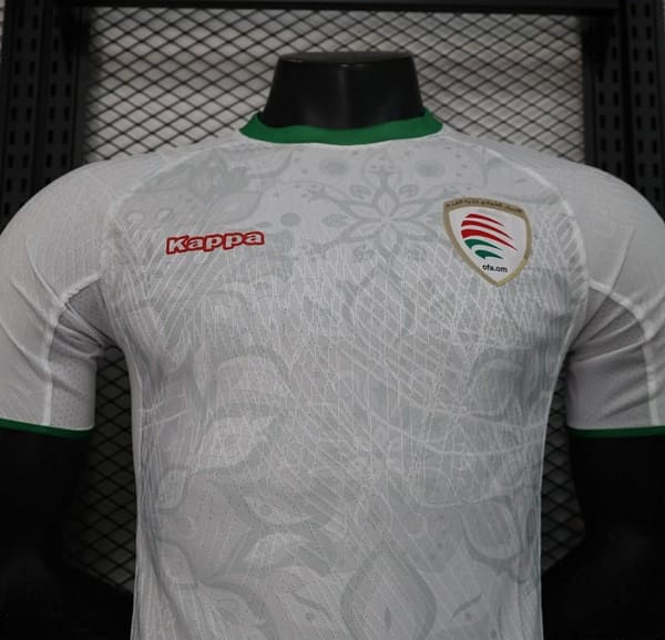 Player Version 2024 Oman Away White Jersey - Image 6