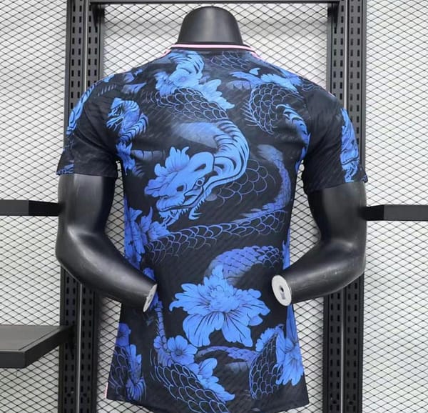 Player Version 2024 Japan Black/Blue Dragon Concept Jersey