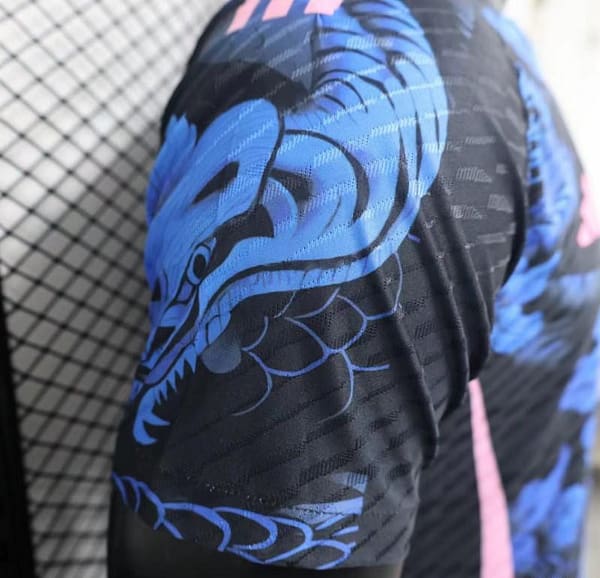 Player Version 2024 Japan Black/Blue Dragon Concept Jersey - Image 4