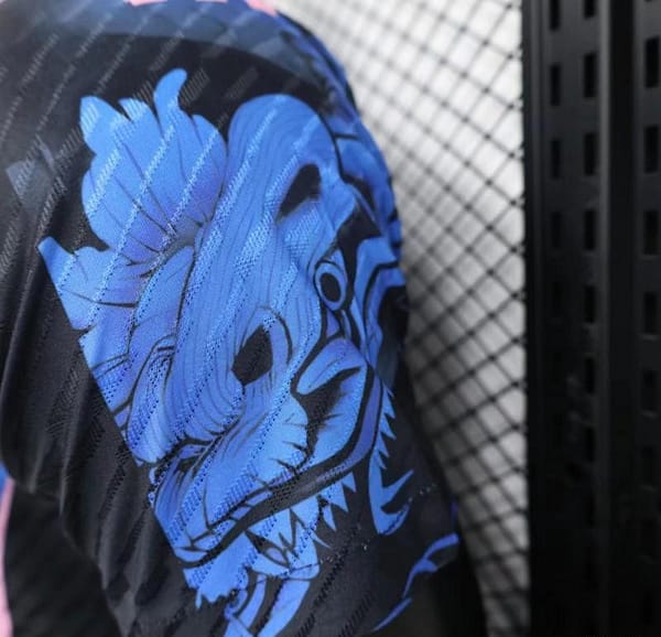 Player Version 2024 Japan Black/Blue Dragon Concept Jersey - Image 5