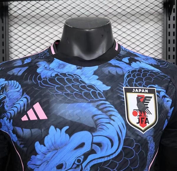 Player Version 2024 Japan Black/Blue Dragon Concept Jersey - Image 8