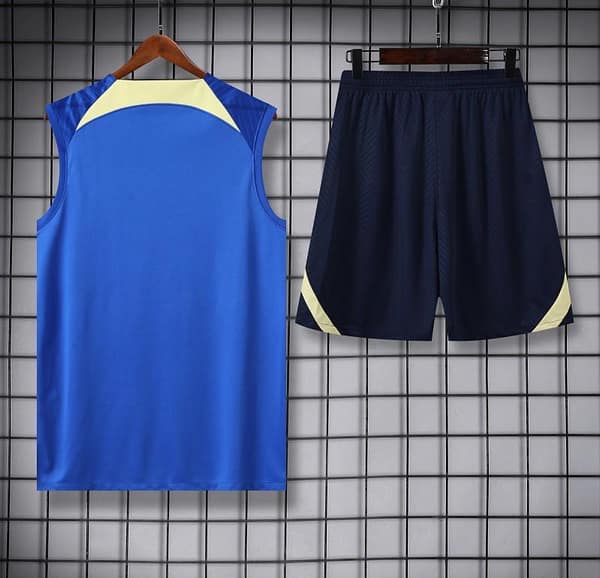24/25 Club America Blue/Yellow Vest Jeresy+Shorts - Image 18